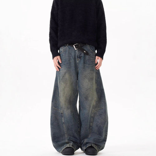 Damen Weitgeschnittene Hochbundjeans Shop Nory