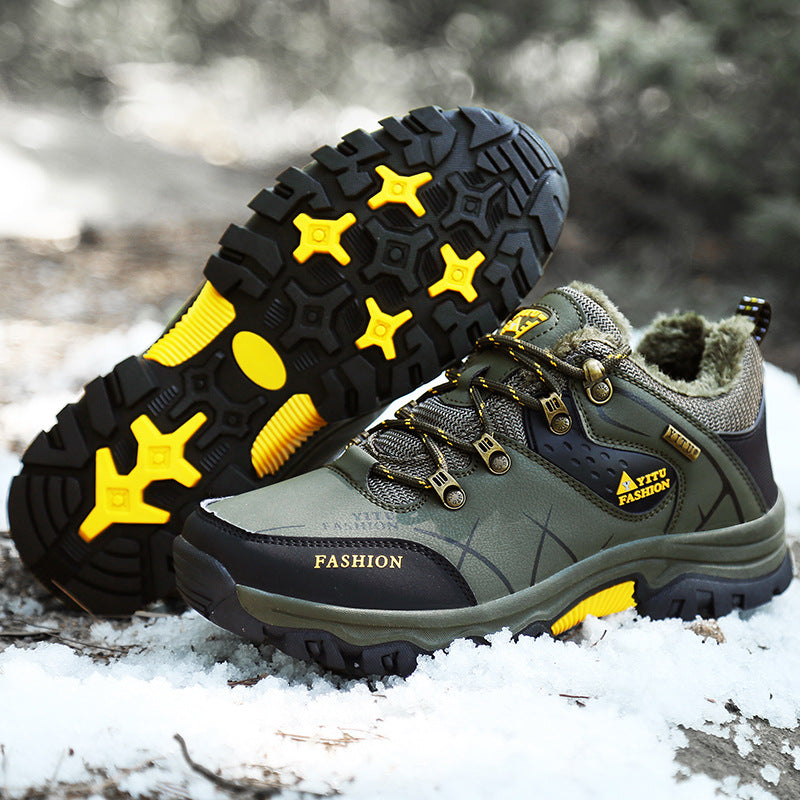 Herren Multifunktionale Outdoor-Schuhe mit rutschfester Sohle und isolierender Innenausstattung