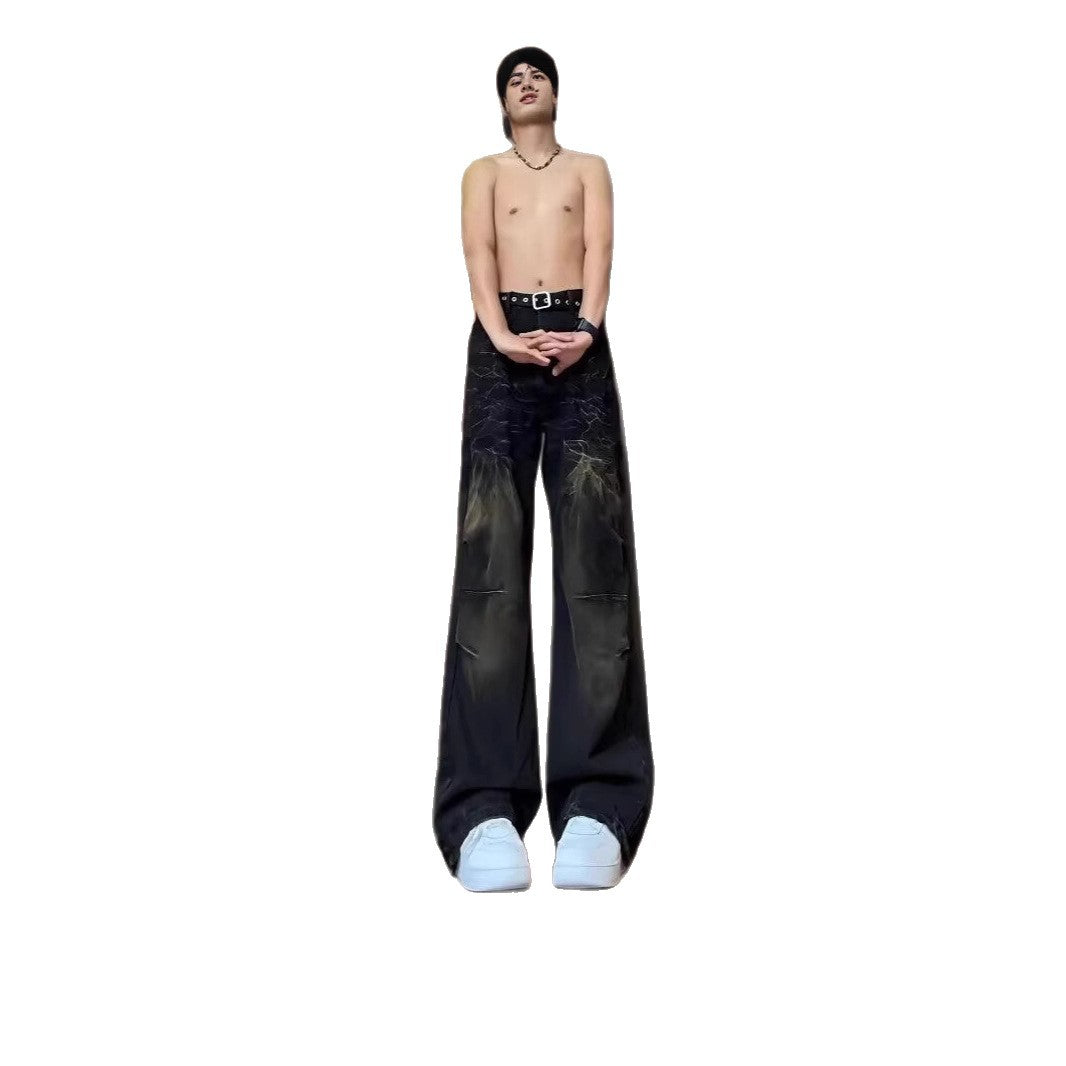 Damen Modische Oversized Jeans Shop Nory