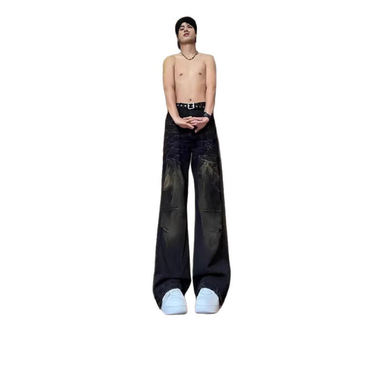 Damen Modische Oversized Jeans Shop Nory
