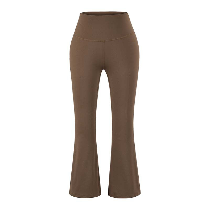 Damen High‑Waist Yoga-Flarehose mit ausgestelltem Schlag und Komfortbund Shop Nory