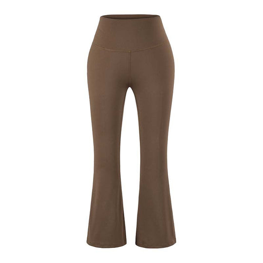 Damen High‑Waist Yoga-Flarehose mit ausgestelltem Schlag und Komfortbund Shop Nory