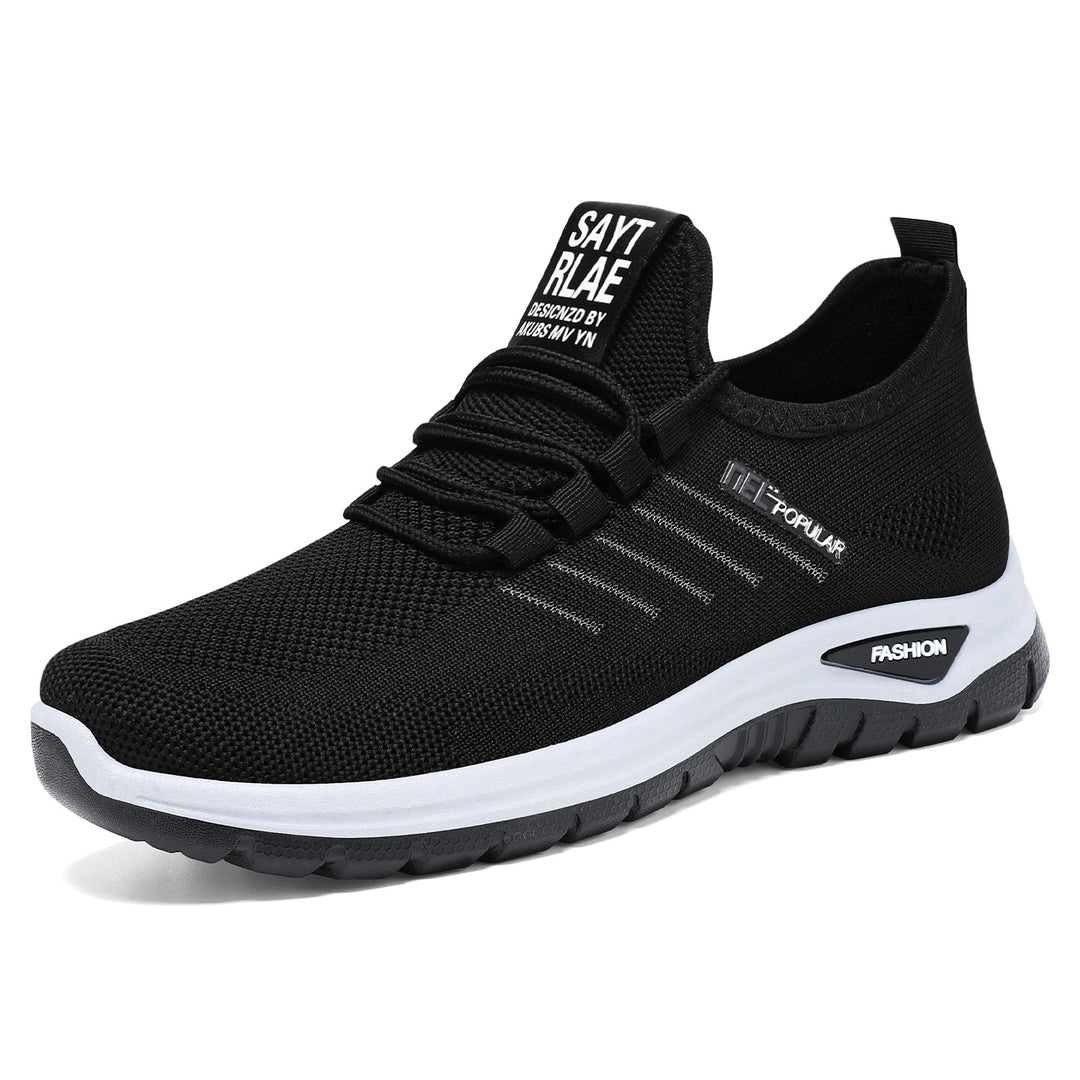 Damen nan ultraleichter Strick-Sport-Sneaker mit Elastikeinstieg, stoßdämpfender Plateau-Zwischensohle und griffiger Profillaufsohle Shop Nory