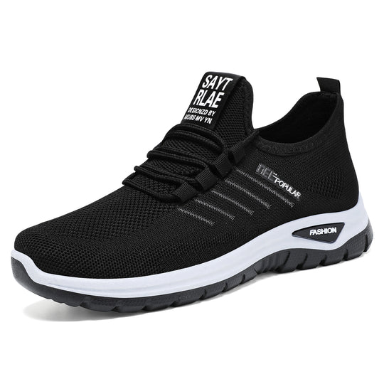 Damen nan ultraleichter Strick-Sport-Sneaker mit Elastikeinstieg, stoßdämpfender Plateau-Zwischensohle und griffiger Profillaufsohle Shop Nory