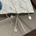 Damen elegante Halskette mit Kristall Shop Nory