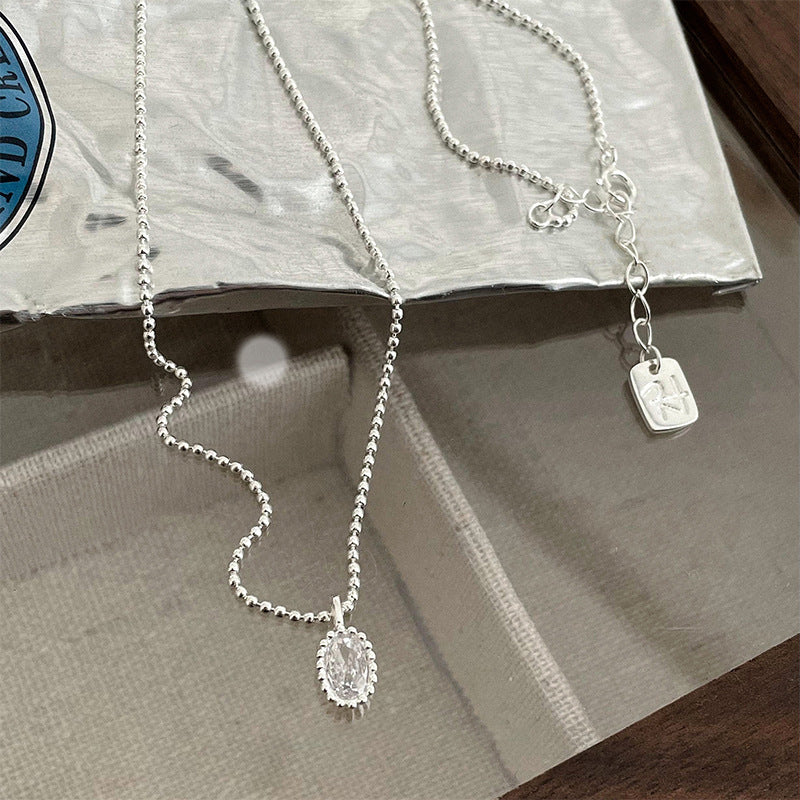 Damen elegante Halskette mit Kristall Shop Nory