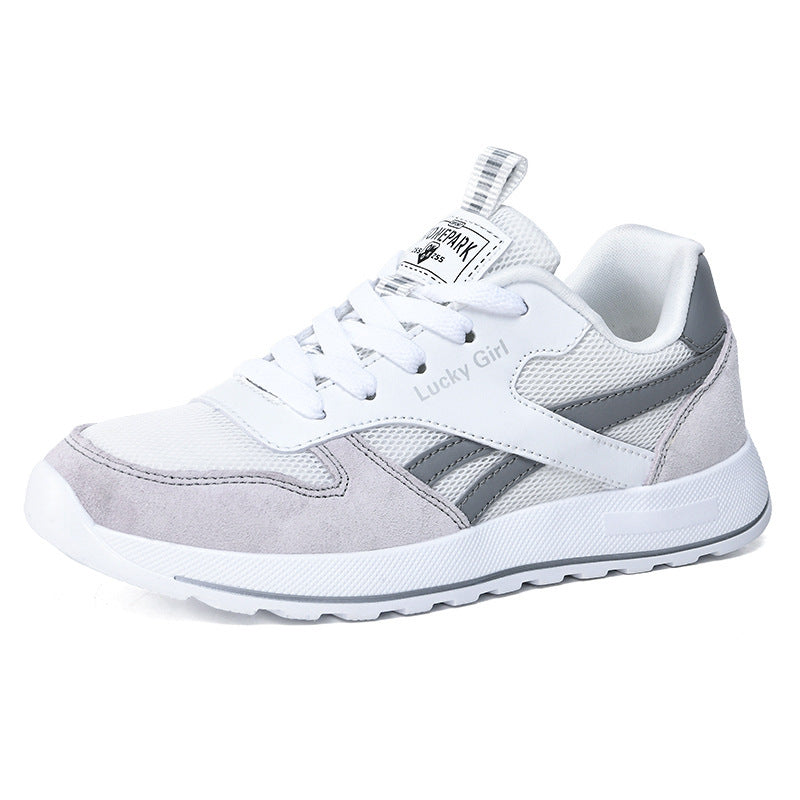 Damen Retro-Sneaker mit Mesh- und Veloursleder-Details Shop Nory