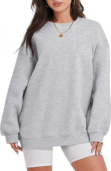 Damen nan extraweites Oversize-Sweatshirt mit überschnittener Schulter und angerautem Innenfutter Shop Nory