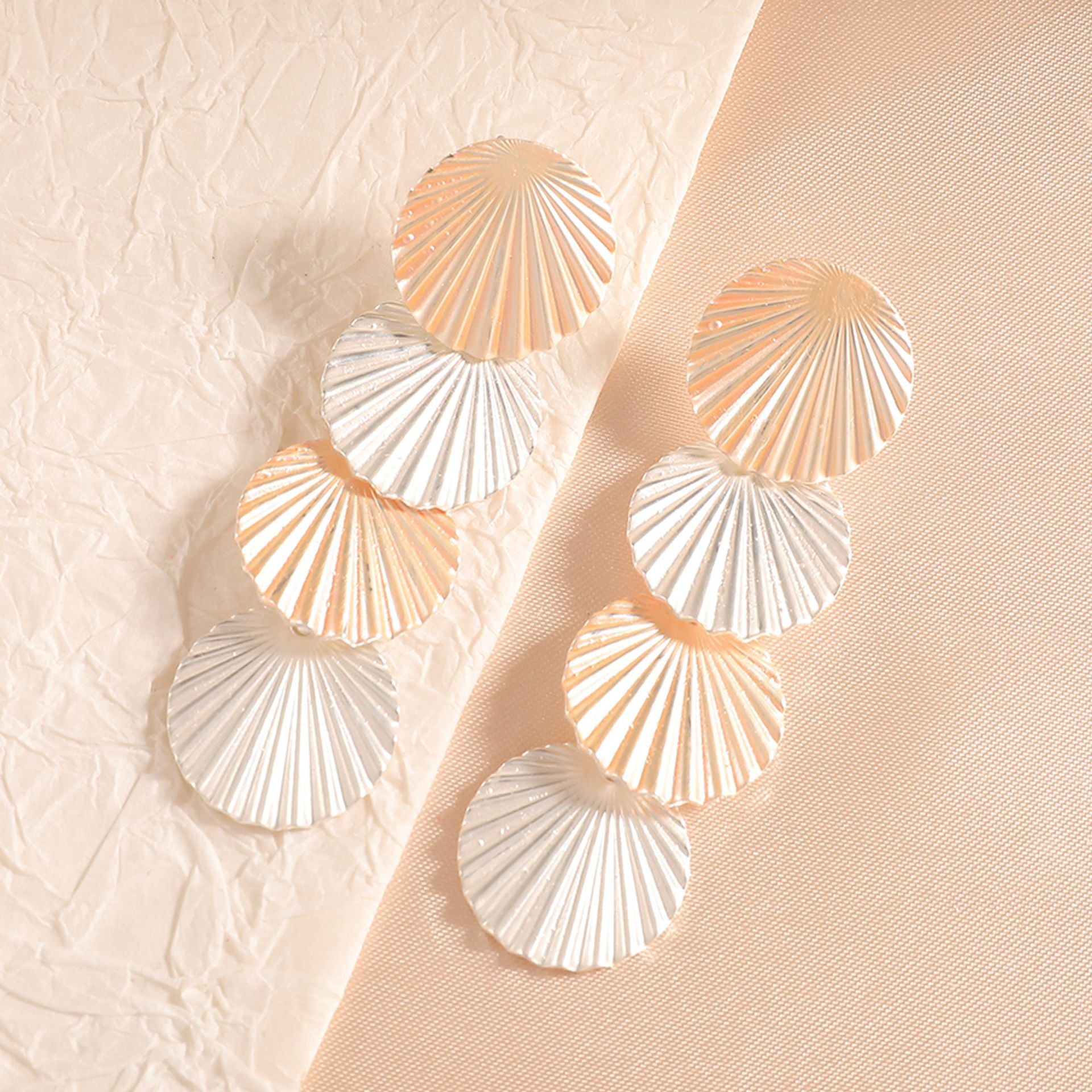 Damen Ohrringe im maritimen Muschel-Design Shop Nory