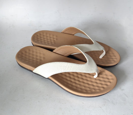 Damen Elegante Zehentrenner-Sandalen mit modischem Riemendesign