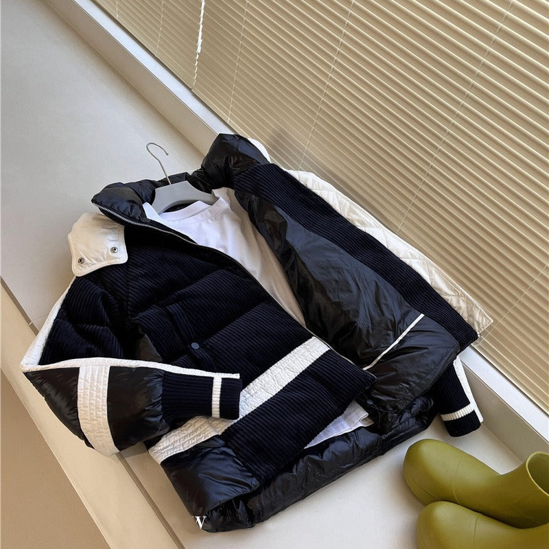 Damen Urbaner Steppmantel mit hohem Kragen Shop Nory