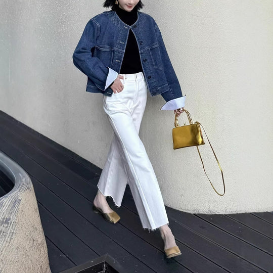 Damen Bequeme und elegante weite Culotte-Hosen Shop Nory