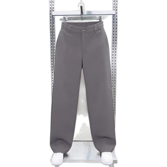 Herren Weite Chinohose mit hoher Taille und elastischem Rückbund Shop Nory