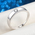 Damen Moderner Ring mit edlem Kristall Shop Nory