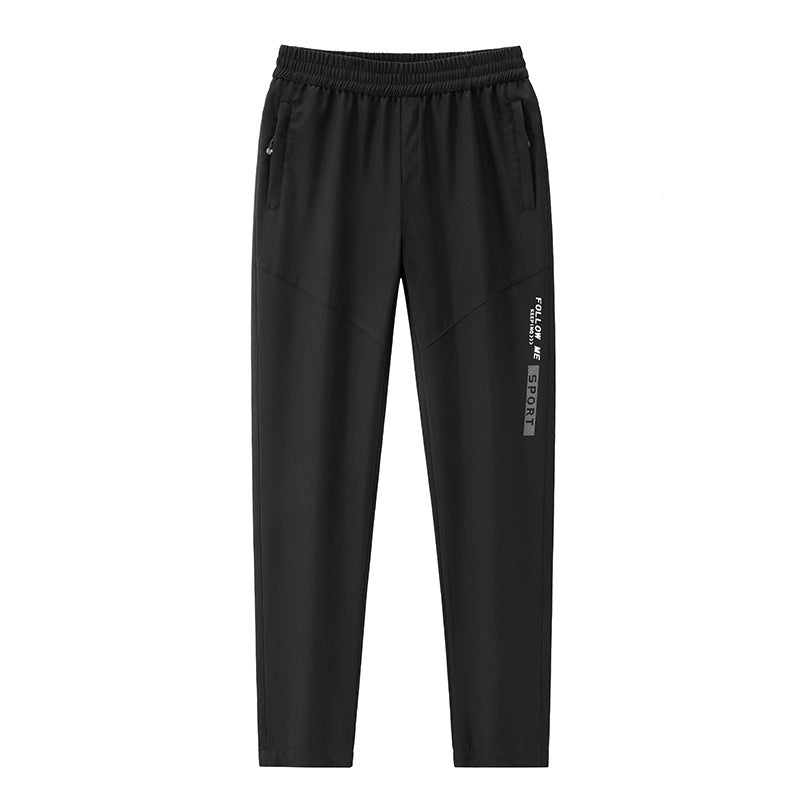 Herren Sportive tapered Jogginghose mit elastischem Bund, Reißverschlusstaschen und atmungsaktivem Funktionsmaterial Shop Nory