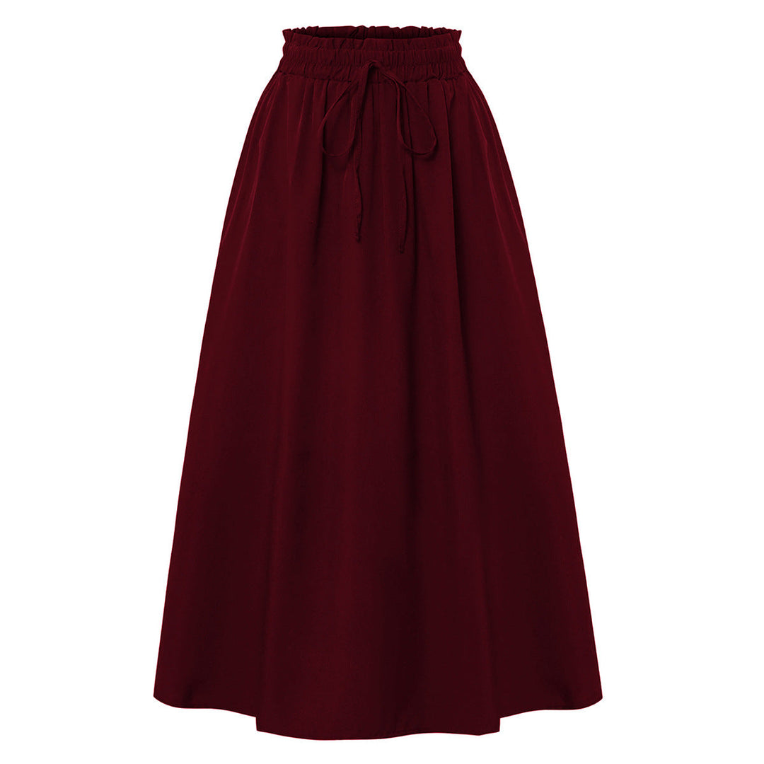 Damen Midi-Rock mit floralen Print