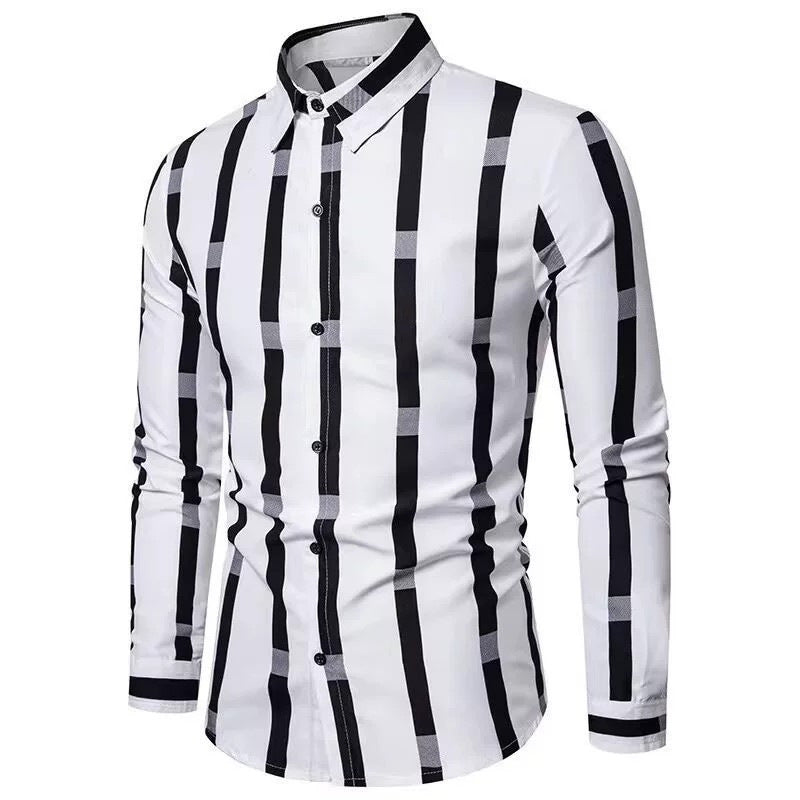 Herren Langarmhemd Shop Nory
