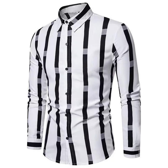 Herren Langarmhemd Shop Nory