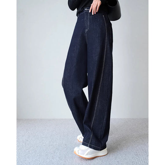 Damen Weite Jeans mit hohem Bund Shop Nory