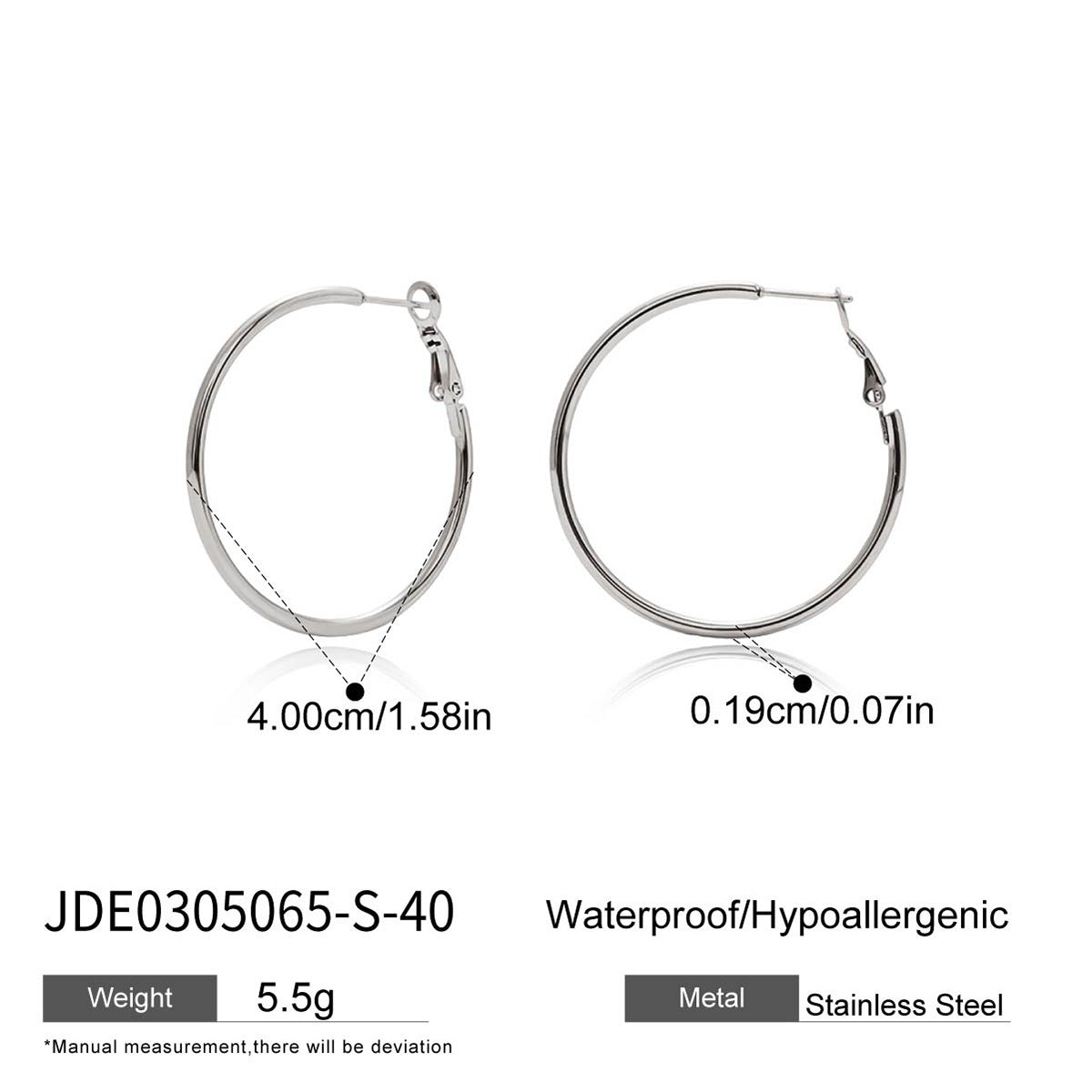 Damen Creolen Ohrringe Shop Nory