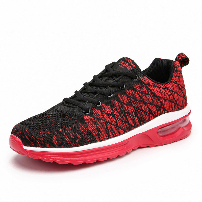 Damen Sportliche Lauf-Sneaker mit atmungsaktiver Mesh-Oberfläche und dämpfender Sohle Shopnory
