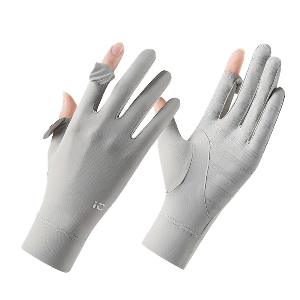 Sonnenschirm Eis Seide Handschuhe
