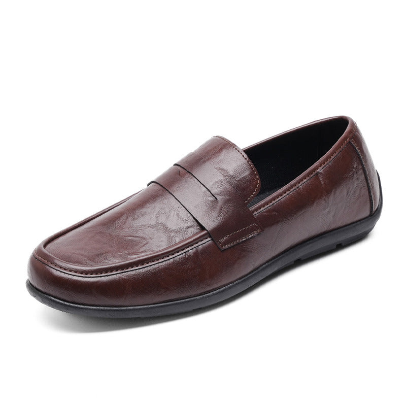 Herren Elegante Mokassins mit feinen Detailnähte Shop Nory