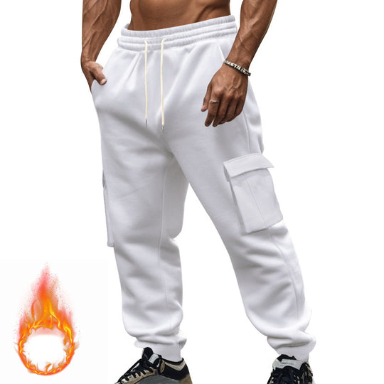 Herren nan Utility-Joggerhose mit seitlichen Klappentaschen, Kordelzugbund und konischer Passform Shop Nory