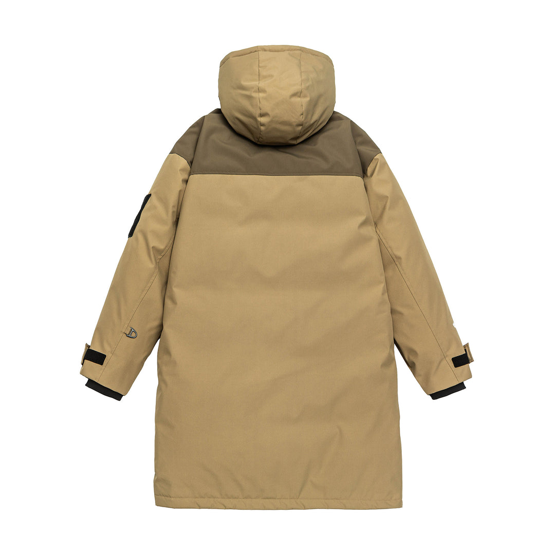 Herren Wasserabweisender Stepp-Winterparka mit Kapuze und Multifunktionstaschen Shop Nory