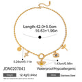 Damen Halskette mit einzigartigem Charm-Design aus hypoallergenem Edelstahl Shop Nory