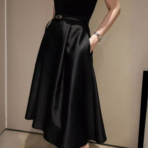 Damen Eleganter Miditüllrock mit schwingendem Saum Shop Nory