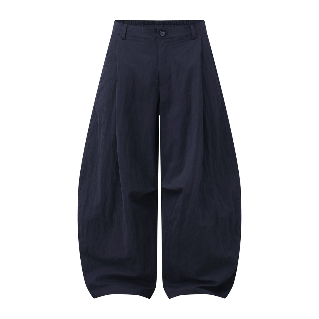 Damen Weite Culottehose mit hoher Taille und strukturierter Baumwollmischung Shop Nory