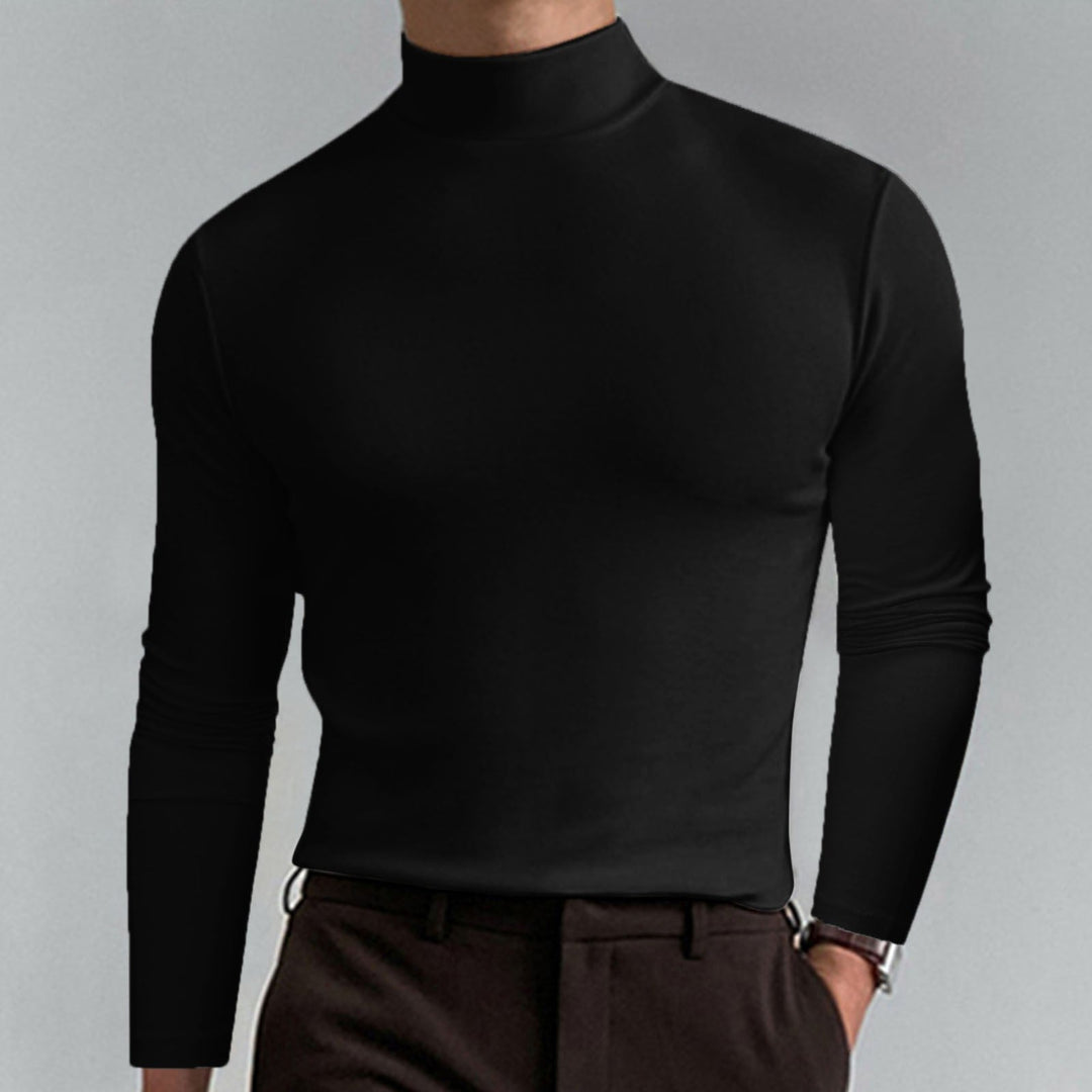 Herren Hochwertiger Rollkragenpullover ShopNory