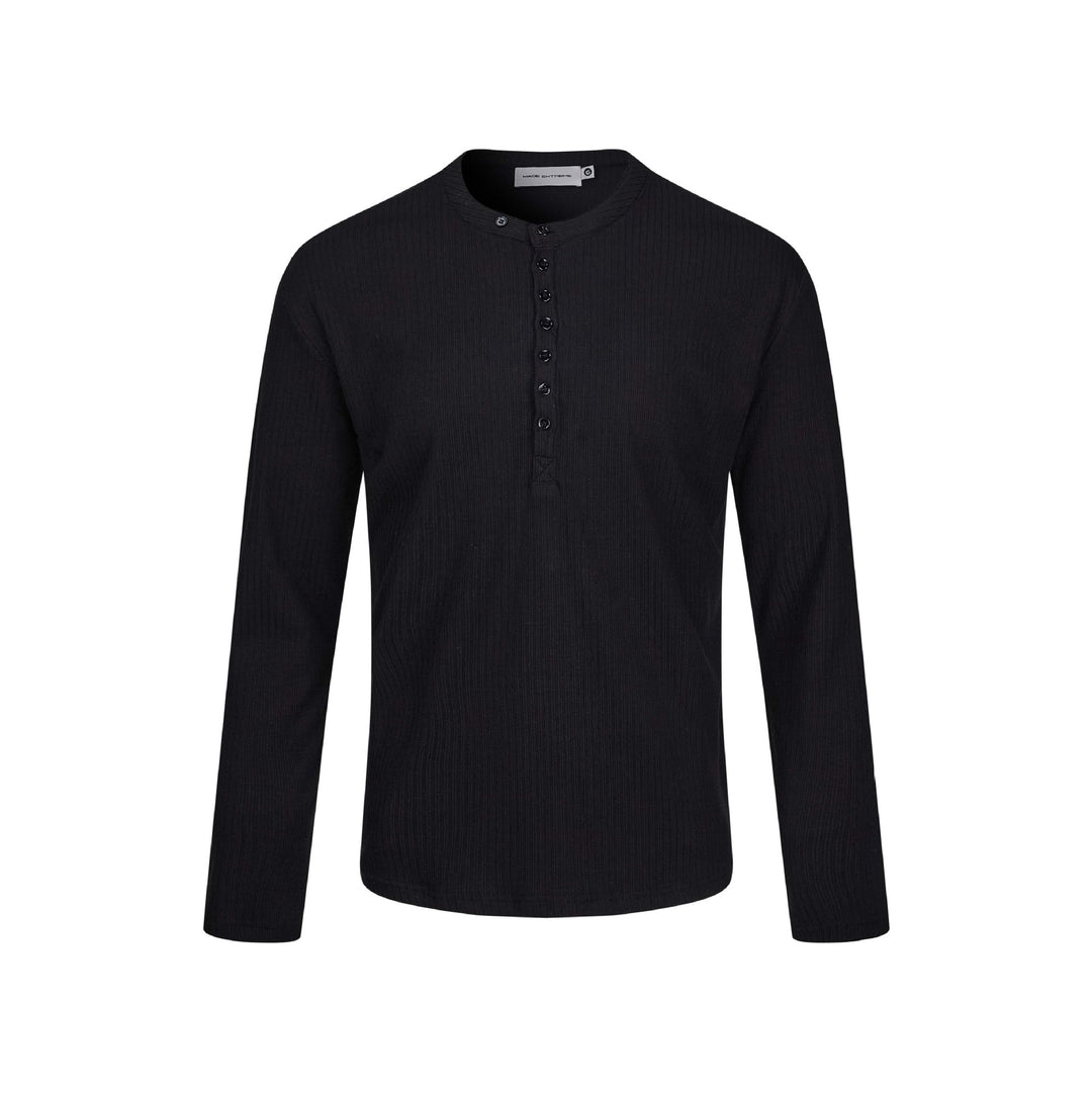 Herren Thermo-Waffelshirt mit Henley-Knopfleiste Shop Nory