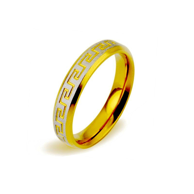 Herren Ring mit stilvollem und kunstvollem Muster Shop Nory