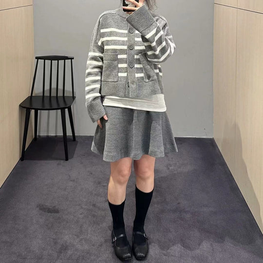 Damen Modische Strickjacke Shop Nory