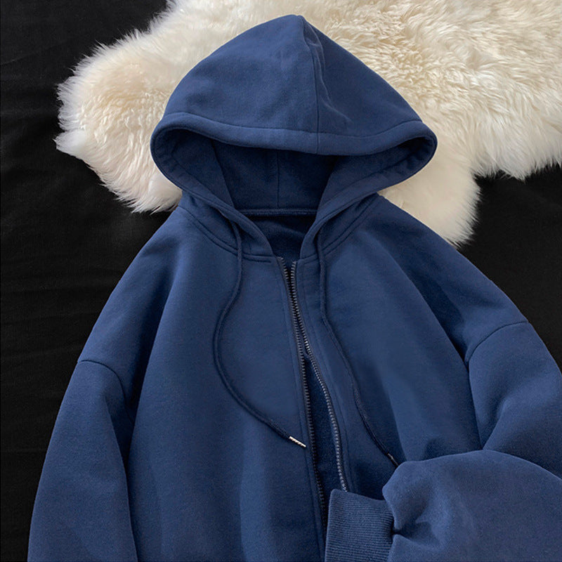 Damen Kapuzen-Sweatjacke mit ergonomischem Schnitt und praktischem Reißverschluss