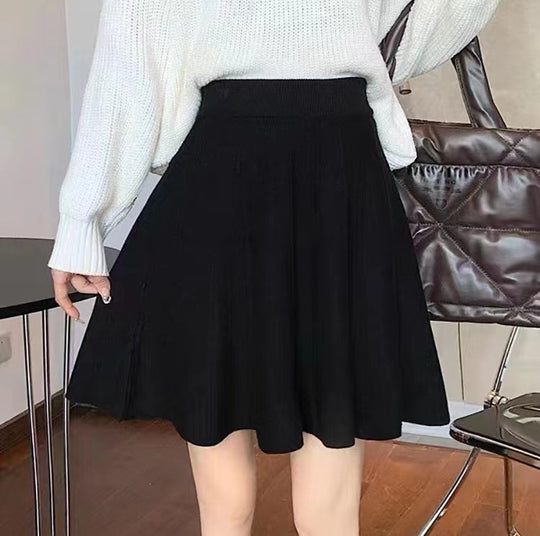 Damen Eleganter und luftiger A-Linien Rock Shop Nory