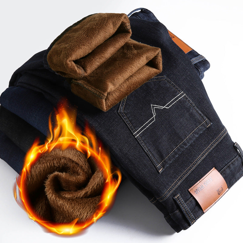 Herren Thermo-Jeans mit dichtem Teddyfutter und robustem Denim-Schnitt Shop Nory
