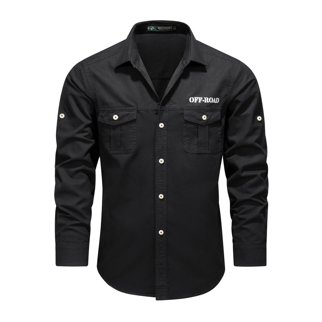 Herren Praktisches Freizeit-Hemd Shop Nory