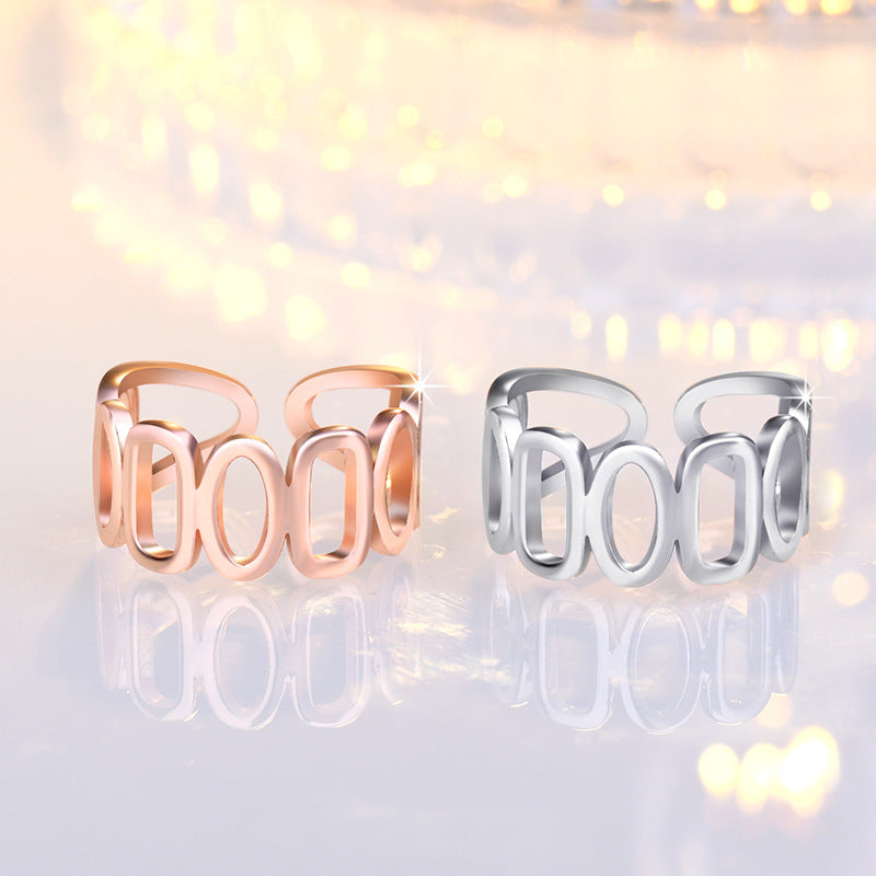 Damen Modischer Ring mit einzigartigem Design Shop Nory