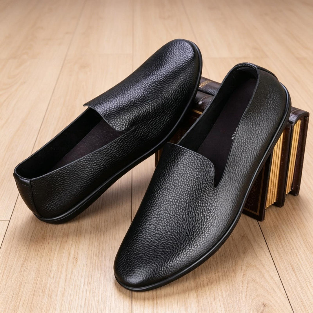 Herren Elegante Ledermokassins Shop Nory