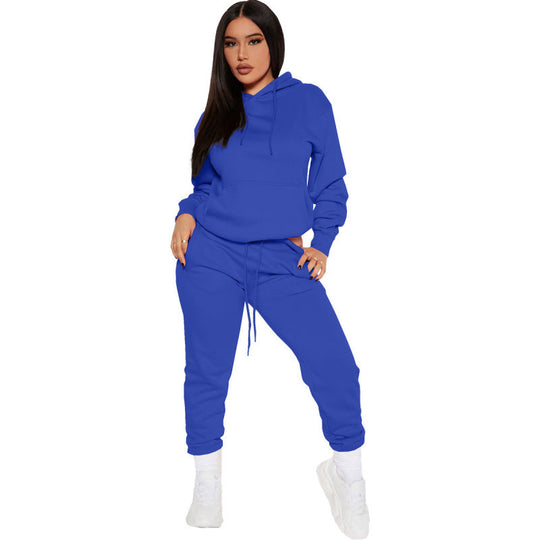Damen nan zweiteiliges Lounge-Set mit Kapuzenpullover und High-Waist Jogginghose aus weichem French Terry Shop Nory
