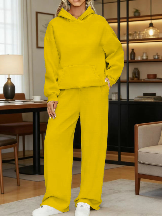 Damen nan kuscheliges Oversize Hoodie und weite Jogginghose Set Shop Nory