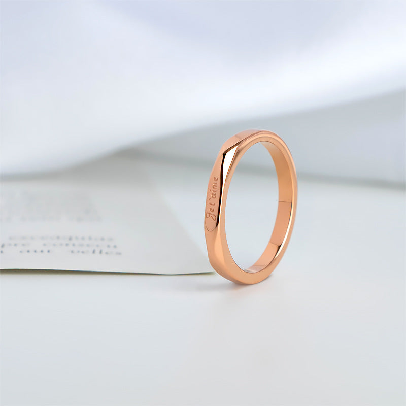 Damen Ring mit personalisierter Gravur Shop Nory