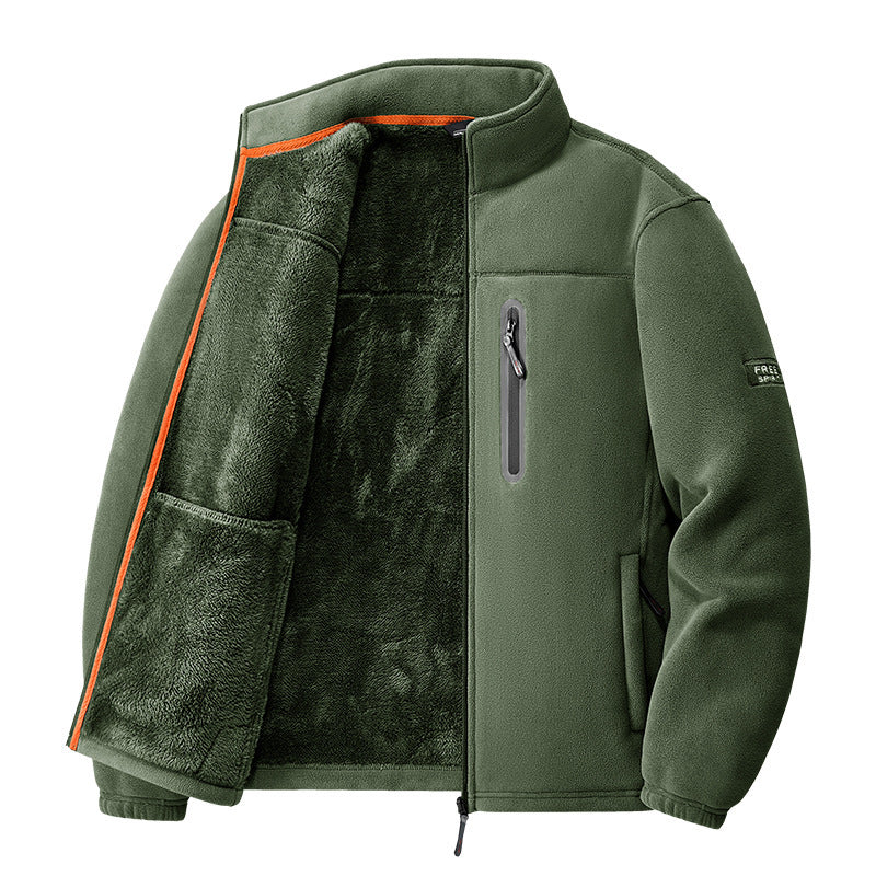 Herren Warme Fleecejacke Shop Nory