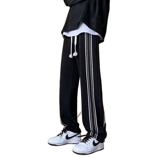 Herren Modische Relaxed-Fit Jogginghose mit seitlichen Streifen Shop Nory