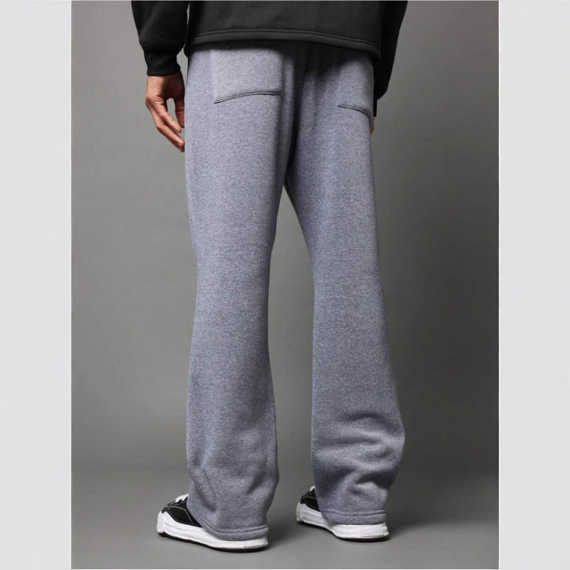 Herren nan locker geschnittene Jogginghose mit geradem Bein und elastischem Kordelbund Shop Nory