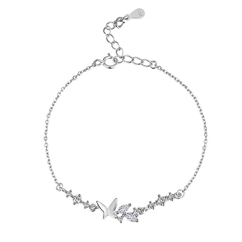 Damen zarte Schmetterlingsarmband Shop Nory