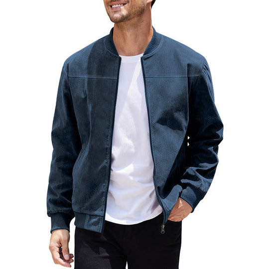 Herren stylische Bomberjacke mit sportlichem Schnitt